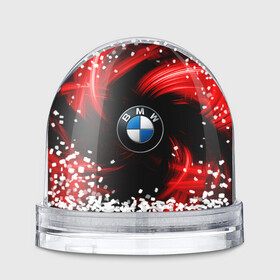 Игрушка Снежный шар с принтом BMW RED BEAST в Кировске, Пластик | Изображение внутри шара печатается на глянцевой фотобумаге с двух сторон | autosport | bmw | motorsport | авто | автоспорт | бмв | в тренде | красный | машина | подарок | популярое | рекомендации | спорт