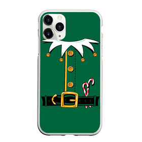 Чехол для iPhone 11 Pro матовый с принтом Christmas Elf Outfit в Кировске, Силикон |  | christmas | claus | clothes | deer | elf | frost | helpers | new | north | outfit | pole | santa | year | год | дед | клаус | мороз | новый | одежда | олени | полюс | помощники | рождественский | рождество | санта | санты | северный | эльф