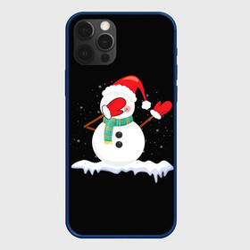 Чехол для iPhone 12 Pro Max с принтом Cartoon Dab Snowman в Кировске, Силикон |  | Тематика изображения на принте: 2022 | 22 | cartoon | christmas | dab | dub | mult | new | notes | scarf | snow | snowman | snowy | woman | year | баба | год | даб | мультяшный | новый | очки | рождество | снег | снеговик | снежная | шарф