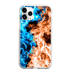 Чехол для iPhone 11 Pro Max матовый с принтом Огненное пламя в Кировске, Силикон |  | blue fire | blue flame | fire | fire and ice | fire and water | flame | neon | в огне | горящий | инь ян | инь янь | искры | неон | неоновый огонь | огненный | огонь | огонь и вода | огонь и лед | пламя | пожар | противостояние