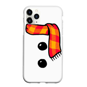 Чехол для iPhone 11 Pro матовый с принтом Snowman Outfit в Кировске, Силикон |  | attributes | buttons | christmas | new | scarf | snow | snowman | snowy | woman | year | атрибутика | баба | год | новый | пуговица | пуговицы | рождество | снег | снеговик | снежная | шарф