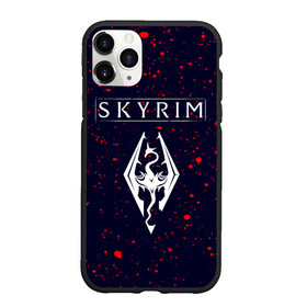 Чехол для iPhone 11 Pro матовый с принтом TESV: SKYRIM   Брызги в Кировске, Силикон |  | Тематика изображения на принте: bethesda | elder | game | games | logo | online | paint | rpg | scrolls | skyrim | tes | the | бетесда | брызги | дракон | драконы | игра | игры | краска | лого | онлайн | рпг | символ | символы | скайрим | тес | тэс