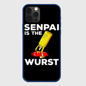 Чехол для iPhone 12 Pro Max с принтом SENPAI IS THE WURST сосиска и горчичка в Кировске, Силикон |  | Тематика изображения на принте: ahegao | anime | kawai | kowai | manga | oppai | otaku | sempai | senpai | sugoi | waifu | yandere | аниме | ахегао | вайфу | ковай | манга | отаку | семпай | сенпай | тренд