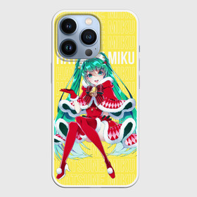 Чехол для iPhone 13 Pro с принтом Новогодняя  Хацунэ Мику в Кировске,  |  | hatsune | miku | вокалоид | мику | хацунэ