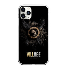 Чехол для iPhone 11 Pro матовый с принтом RE Village Wings в Кировске, Силикон |  | game | games | re | resident evil | игра | игры | обитель зла | резедент эвил | реседент ивел