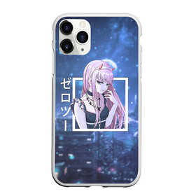 Чехол для iPhone 11 Pro матовый с принтом Zero Two в платье, Darling in the Franxx в Кировске, Силикон |  | darling | darling in the franxx | zero two | вайфу | зеро ту | код 002 | любимый во франксе | милый во франксе | франкс