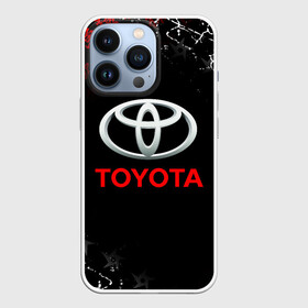 Чехол для iPhone 13 Pro с принтом TOYOTA JAPAN RED STYLE   ТОЙОТА ЯПОНИЯ в Кировске,  |  | Тематика изображения на принте: auto | sport | toyota | авто | автомобиль | автомобильные | бренд | марка | машины | спорт | тойота