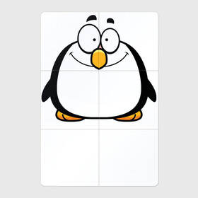 Магнитный плакат 2Х3 с принтом Глазастый пингвин в Кировске, Полимерный материал с магнитным слоем | 6 деталей размером 9*9 см | Тематика изображения на принте: арктика | девушкам | детский | детям | для детей | зима | крылья | лёд | мороз | пингвин | природа | птица | холод