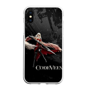 Чехол для iPhone XS Max матовый с принтом Ева Ру Code Vein в Кировске, Силикон | Область печати: задняя сторона чехла, без боковых панелей | eva | eva roux | roux | девушка | ева | игра | код вейн | персонаж | роукс