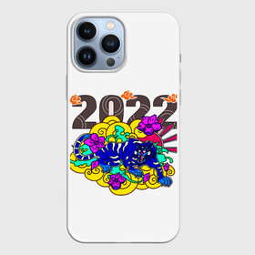 Чехол для iPhone 13 Pro Max с принтом 2022 тигр в облаках в Кировске,  |  | 2022 | new year | tiger | water tiger | водяной тигр | символ года