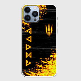 Чехол для iPhone 13 Pro Max с принтом The Witcher Neon. в Кировске,  |  | geralt | the witcher | the witcher wild hunt | witcher | ведьмак | ведьмак 3 | геральт | сериал