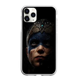 Чехол для iPhone 11 Pro матовый с принтом Hellblade 2022 в Кировске, Силикон |  | Тематика изображения на принте: викинги | девушка | игра | племя | средневековье