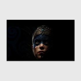 Бумага для упаковки 3D с принтом Hellblade 2022 в Кировске, пластик и полированная сталь | круглая форма, металлическое крепление в виде кольца | викинги | девушка | игра | племя | средневековье