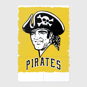 Магнитный плакат 2Х3 с принтом Pittsburgh Pirates baseball в Кировске, Полимерный материал с магнитным слоем | 6 деталей размером 9*9 см | baseball | cocked hat | hype | pirate | pittsburgh | skull | team | бейсбол | пират | питсбург | треуголка | хайп | череп