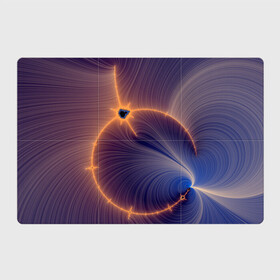 Магнитный плакат 3Х2 с принтом Black Hole Tribute design в Кировске, Полимерный материал с магнитным слоем | 6 деталей размером 9*9 см | астрономия | астрофизика | вселенная | галактика | звезда | космос | фрактал | черная дыра