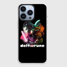 Чехол для iPhone 13 Pro с принтом Deltarune Персонажи. в Кировске,  |  | deltarune | deltarune 2 | game | undertale символ | дельта | дельтарун | дельтарун 2 | знак руин андертейл | значок дельтарун пиксель | игра | руна