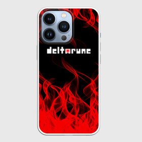 Чехол для iPhone 13 Pro с принтом Deltarune Fire. в Кировске,  |  | deltarune | deltarune 2 | fire | game | undertale символ | дельта | дельтарун | дельтарун 2 | знак руин андертейл | значок дельтарун пиксель | игра | огонь | руна