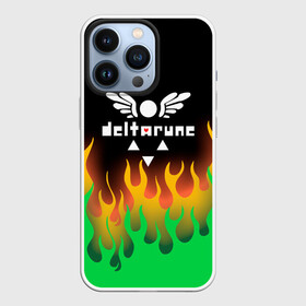 Чехол для iPhone 13 Pro с принтом Deltarune огонь в Кировске,  |  | deltarune | deltarune 2 | game | undertale символ | дельта | дельтарун | дельтарун 2 | знак руин андертейл | значок дельтарун пиксель | игра | руна