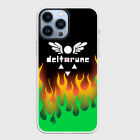 Чехол для iPhone 13 Pro Max с принтом Deltarune огонь в Кировске,  |  | deltarune | deltarune 2 | game | undertale символ | дельта | дельтарун | дельтарун 2 | знак руин андертейл | значок дельтарун пиксель | игра | руна