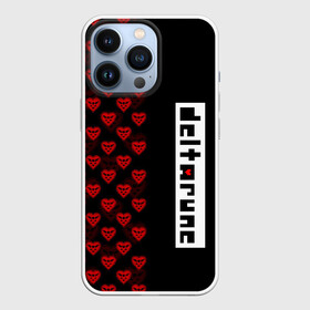 Чехол для iPhone 13 Pro с принтом HALF PATTERN | DELTARUNE | LOGO в Кировске,  |  | deltarune | deltarune 2 | game | undertale символ | дельта | дельтарун | дельтарун 2 | знак руин андертейл | значок дельтарун пиксель | игра | руна
