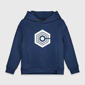 Детское худи Oversize хлопок с принтом КОРПОРАЦИЯ ЗАГОВОР COGNITO INC. LOGO SYMBOL в Кировске, френч-терри — 70% хлопок, 30% полиэстер. Мягкий теплый начес внутри —100% хлопок | боковые карманы, эластичные манжеты и нижняя кромка, капюшон на магнитной кнопке | corp | corp inc | inside | inside job | shadow | грибы | заговор | инсайд | инсайд джоб | когнито инк | корп инк | корпорация | корпорация заговор | монстры | мультфильмы | нет | правительство | тайное правительство