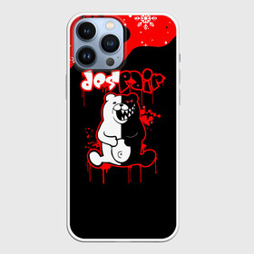 Чехол для iPhone 13 Pro Max с принтом monokuma | Снежинки в Кировске,  |  | anime | bear | black  white | danganronpa | kurokuma | monodam | monokuma | monomi | monotaro | pink | rabbit | school | shirokuma | аниме | главарь | мoноми | монокума | черно белый | школа