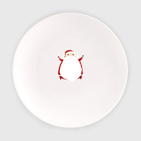 Тарелка с принтом Дед Санта 2022 в Кировске, фарфор | диаметр - 210 мм
диаметр для нанесения принта - 120 мм | дед мороз | зима | новый год | праздник | санта клаус