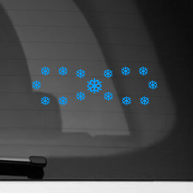 Наклейка на автомобиль с принтом Бесконечность снежинок в Кировске, ПВХ |  | Тематика изображения на принте: год тигра | новый год | одежда бесконечность | одежда снег | приколы со снегом | принт снежики | снег | снежинки