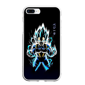 Чехол для iPhone 7Plus/8 Plus матовый с принтом Разряд молнии Гоку - Dragon Ball в Кировске, Силикон | Область печати: задняя сторона чехла, без боковых панелей | Тематика изображения на принте: anime | dragon ball | dragon ball super | dragon ball z | dragonball | goku | kakarotto | manga | son goku | аниме | будока | гоку | драгон болл | драгонболл | жемчуг дракона | манга | сайян | сон гоку | фермер редиски