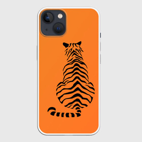 Чехол для iPhone 13 с принтом ПОЛОСАТЫЙ ХИЩНИК в Кировске,  |  | 2022 | 22 | animal | beast | christmas | merry | new | predator | tiger | year | водяного | водяной | год | животное | животные | зверь | новый | полосатый | полосы | рождество | тигр | тигра | хищник