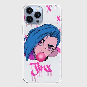 Чехол для iPhone 13 Pro Max с принтом Bubble Gum Jinx в Кировске,  |  | Тематика изображения на принте: bubblegum | jinx | аркейн | безумие | джинкс | игры