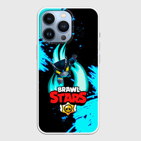 Чехол для iPhone 13 Pro с принтом BRAWL STARS ЛЕТЯЩИЙ MECHA CROW. в Кировске,  |  | 8bit | brawl stars | colette | crow | gale | leon | max | mecha | mecha crow | mrp | sally leon | shark | squeak | tara | virus 8bit | werewolf leon | акула | берли | бравл старс | ворон | коллет | макс | оборотень | сквик