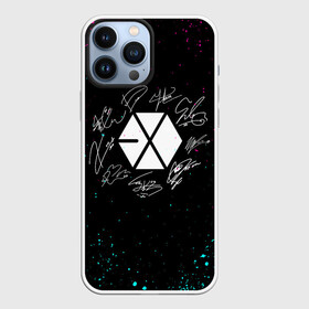 Чехол для iPhone 13 Pro Max с принтом EXO BAND НЕОНОВЫЕ БРЫЗГИ КРАСОК в Кировске,  |  | baekhyun | brush | chanyeol | colors | do | exo | exo band | exok | exom | kai | kris | lay | luhan | neon | paints | sehun | suho | tao | xiumin | брызги | краски | пэкхён | чен | экзо | эхо