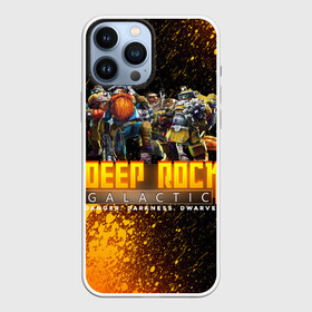 Чехол для iPhone 13 Pro Max с принтом Deep Rock Galactic (Герои) в Кировске,  |  | Тематика изображения на принте: deep rock | deep rock galactic | galactic | rock | игра