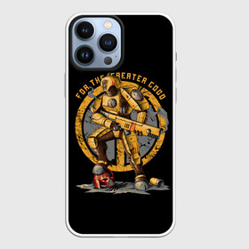 Чехол для iPhone 13 Pro Max с принтом Боевой робот Империума в Кировске,  |  | fantasy | waha | warhamer | warhammer | warhammer 40000 | warhammer 40k | вархамер | вархаммер | вархаммер 40000 | вархаммер 40к | ваха | фентази