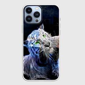 Чехол для iPhone 13 Pro Max с принтом Неоновый тигр в воде в Кировске,  |  | 2022 | tdrnewyear22 | год тигра | неоновый тигр | новый год | тигр