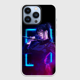 Чехол для iPhone 13 Pro с принтом MAKI ZENIN JUJUTSU KAISEN NEON в Кировске,  |  | anime | japan | japanese | jujutsu | jujutsu kaisen | kaisen | maki zenin | sukuna | tattoo | аниме | двуликий призрак | иероглифы | инумаки | итадори | итадори юдзи | магическая битва | нобара | панда | рёмен | рёмен сукуна | сатору