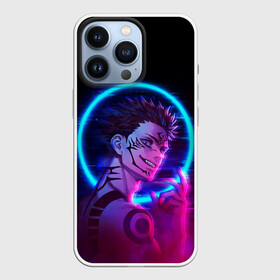 Чехол для iPhone 13 Pro с принтом SUKUNA JUJUTSU KAISEN NEON | СУКУНА НЕОН в Кировске,  |  | anime | japan | japanese | jujutsu | jujutsu kaisen | kaisen | neon | sukuna | tattoo | аниме | двуликий призрак | иероглифы | инумаки | итадори | итадори юдзи | магическая битва | неон | нобара | панда | рёмен | рёмен сукуна | сатору