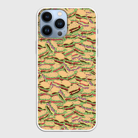 Чехол для iPhone 13 Pro Max с принтом Гамбургеры (Hamburgers) в Кировске,  |  | burger | cheeseburger | fast food | hamburger | hot dog | pizza | taco burrito | блюдо | бургер | быстрое питание | гамбургер | еда | жратва | завтрак | картош | корм | кушанье | макдоналдс | обед | перекус | пицца | пища | повар