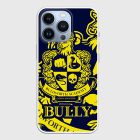 Чехол для iPhone 13 Pro с принтом Bully, Bullworth Academy в Кировске,  |  | bullworth academy | bully | canis canem edit | академия буллворта | булворт | булли | игры