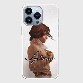 Чехол для iPhone 13 Pro с принтом Syberia, Kate Walker в Кировске,  |  | Тематика изображения на принте: kate walker | siberia | syberia | кейт уокер | сиберия | сибирия | сибирь
