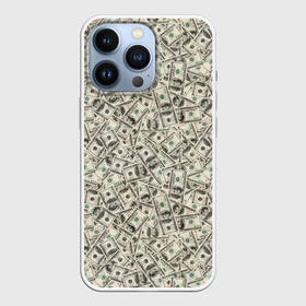 Чехол для iPhone 13 Pro с принтом Доллары (Dollars) в Кировске,  |  | Тематика изображения на принте: бабки | баксы | банк | банкноты | бизнес | биткоин | богатство | бумажник | бюджет | валюта | взятка | вор | деньги | доллары | евро | зарплата | золото | казино | капитал | касса | копилка | кошелёк