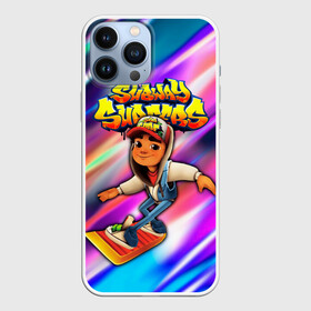 Чехол для iPhone 13 Pro Max с принтом Subway Surfers в Кировске,  |  | subway surfes | метро surfers | метро серферов | метро серферс | сабвей сёрф | сабвей сёрферс | сабвей серфес | серфер метро | серферы в метро