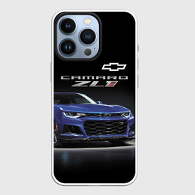 Чехол для iPhone 13 Pro с принтом Chevrolet Camaro ZL1 Motorsport в Кировске,  |  | car | chevrolet | motorsport | power | prestige | usa | автомобиль | автоспорт | мощь | престиж | сша | шевроле