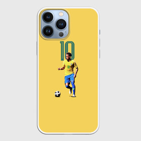 Чехол для iPhone 13 Pro Max с принтом Неймар Сборная Бразилии в Кировске,  |  | psg | бразилия | неймар | псж | сборная бразилии | футбол