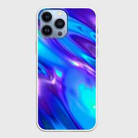 Чехол для iPhone 13 Pro Max с принтом Neon Holographic в Кировске,  |  | abstract | art | gradient | holographic | neon | pop | retro wave | stripes | vaporwave | wave | абстракция | арт | вапорвейв | вейпорвейв | волны | голографический | градиент | красочный | неоновый | переливы | перламутровый | полосы | поп