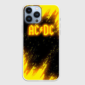 Чехол для iPhone 13 Pro Max с принтом [AC DC]   Neon в Кировске,  |  | Тематика изображения на принте: ac dc | acdc | back in black | ас дс | асдс | музыка | рок