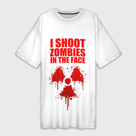 Платье-футболка 3D с принтом я стреляю в лицо зомби в Кировске,  |  | covid | walking dead | апокалипсис | болезнь | вирус | выживание | зомби | ковид | конец света | коронавирус | кровь | пандемия | ходячие мертвецы | эпидемия