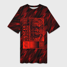 Платье-футболка 3D с принтом Ходячие мертвецы  Зомби в Кировске,  |  | зомби | ужасы | ходячие мертвецы | хоррор