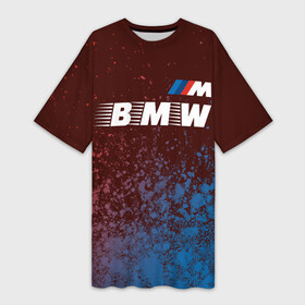 Платье-футболка 3D с принтом БМВ  BMW  Краски в Кировске,  |  | auto | b m w | bmv | bmw | logo | m power | moto | performance | power | series | sport | авто | б м в | бмв | краска | краски | лого | логотип | марка | мото | перфоманс | символ | спорт